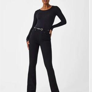 SPANX EveryWear Flare Jeans - Black